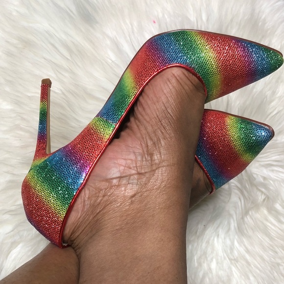 Shoes - Rainbow Pumps
